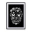 Flower Skull Wall Art - Drawdeck