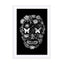 Flower Skull Wall Art - Drawdeck