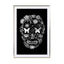 Flower Skull Wall Art - Drawdeck