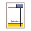 Mondrian Ysl Wall Art - Drawdeck