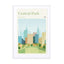 Central Park, New York, Retro Style Wall Art - Drawdeck
