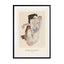 Crouching Nude (SE) - Egon Schiele Wall Art - Drawdeck