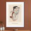 Crouching Nude (SE) - Egon Schiele - Drawdeck
