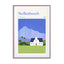 Stellenbosch, South Africa, Retro Style Wall Art - Drawdeck