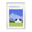 Stellenbosch, South Africa, Retro Style Wall Art - Drawdeck