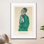 Self Portrait In Green (SE) - Egon Schiele - Drawdeck