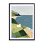 House on the Cliff Wall Art - Drawdeck