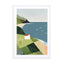 House on the Cliff Wall Art - Drawdeck