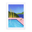 Swimming Pool iii Wall Art - Drawdeck