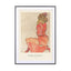 The Lady In Red (SE) - Egon Schiele - Drawdeck