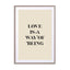 Love is a way of Being Wall Art - Drawdeck