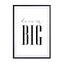 Dream Big Wall Art - Drawdeck