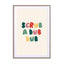 Scrub a dub dub Wall Art - Drawdeck
