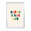 Scrub a dub dub Wall Art - Drawdeck