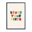 Brush Your Teeth Wall Art - Drawdeck
