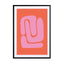 Two colors abstract 3 Wall Art - Drawdeck
