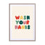 Wash your hands Wall Art - Drawdeck