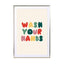 Wash your hands Wall Art - Drawdeck