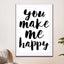 You make me happy - Drawdeck