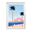 Palm Jumeirah, Beach Girl Wall Art - Drawdeck