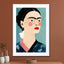 Frida On Blue - Drawdeck