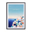 Santorini Wall Art - Drawdeck