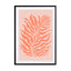 Salmon Plants Wall Art - Drawdeck
