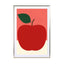 Red Apple Wall Art - Drawdeck