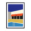 Palm Springs Pool House Wall Art - Drawdeck