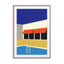 Palm Springs Pool House Wall Art - Drawdeck