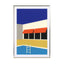 Palm Springs Pool House Wall Art - Drawdeck