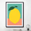 Lemon With Two Leaves NEW - Drawdeck