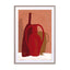 Red terracotta vases Wall Art - Drawdeck