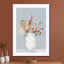 Flowers in Vase Blue - Drawdeck
