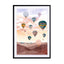Airballoon Sky Wall Art - Drawdeck