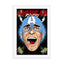Captain American Psycho Wall Art - Drawdeck