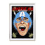 Captain American Psycho Wall Art - Drawdeck
