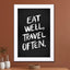 Eat Well, Travel Often - Drawdeck