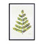Green Leaflets Wall Art - Drawdeck