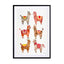 Alpacas Wall Art - Drawdeck