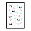 Pattern Of Bralettes Wall Art - Drawdeck