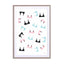 Pattern Of Bralettes Wall Art - Drawdeck