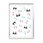 Pattern Of Bralettes Wall Art - Drawdeck