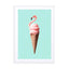 Flamingo Cone Wall Art - Drawdeck
