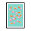 Bubblegum Goldfish Wall Art - Drawdeck