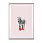 Zebra Heels Wall Art - Drawdeck