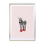 Zebra Heels Wall Art - Drawdeck