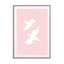 Love Birds In Pink Wall Art - Drawdeck