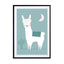 Alpaca In The Mountains Wall Art - Drawdeck