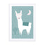Alpaca In The Mountains Wall Art - Drawdeck